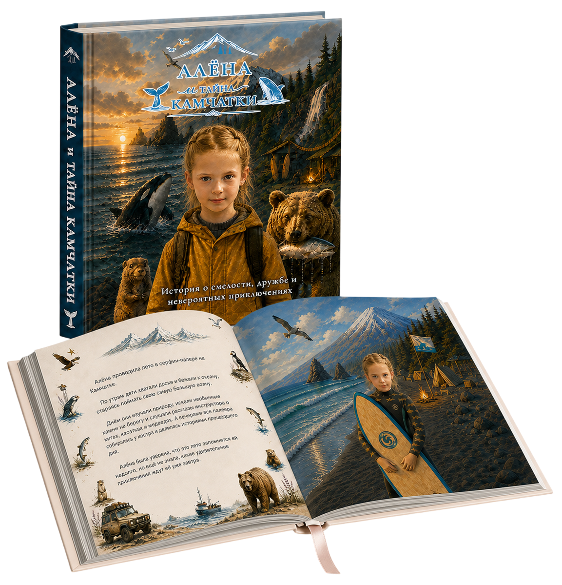 Разворот персональной книги
